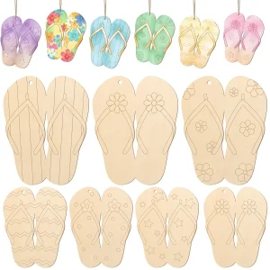 Wood Crafts to Paint Set of 24