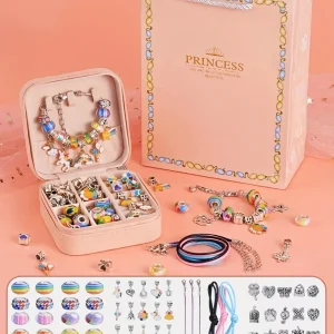 Beads for Bracelet Making Kit Mermaid Theme Charms