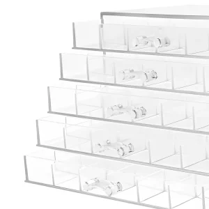 120 Grid Clear Acrylic Art Storage Box